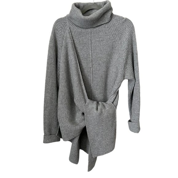 Brochu Walker Bree Wrap Turtleneck Sweater - Picture 2 of 8